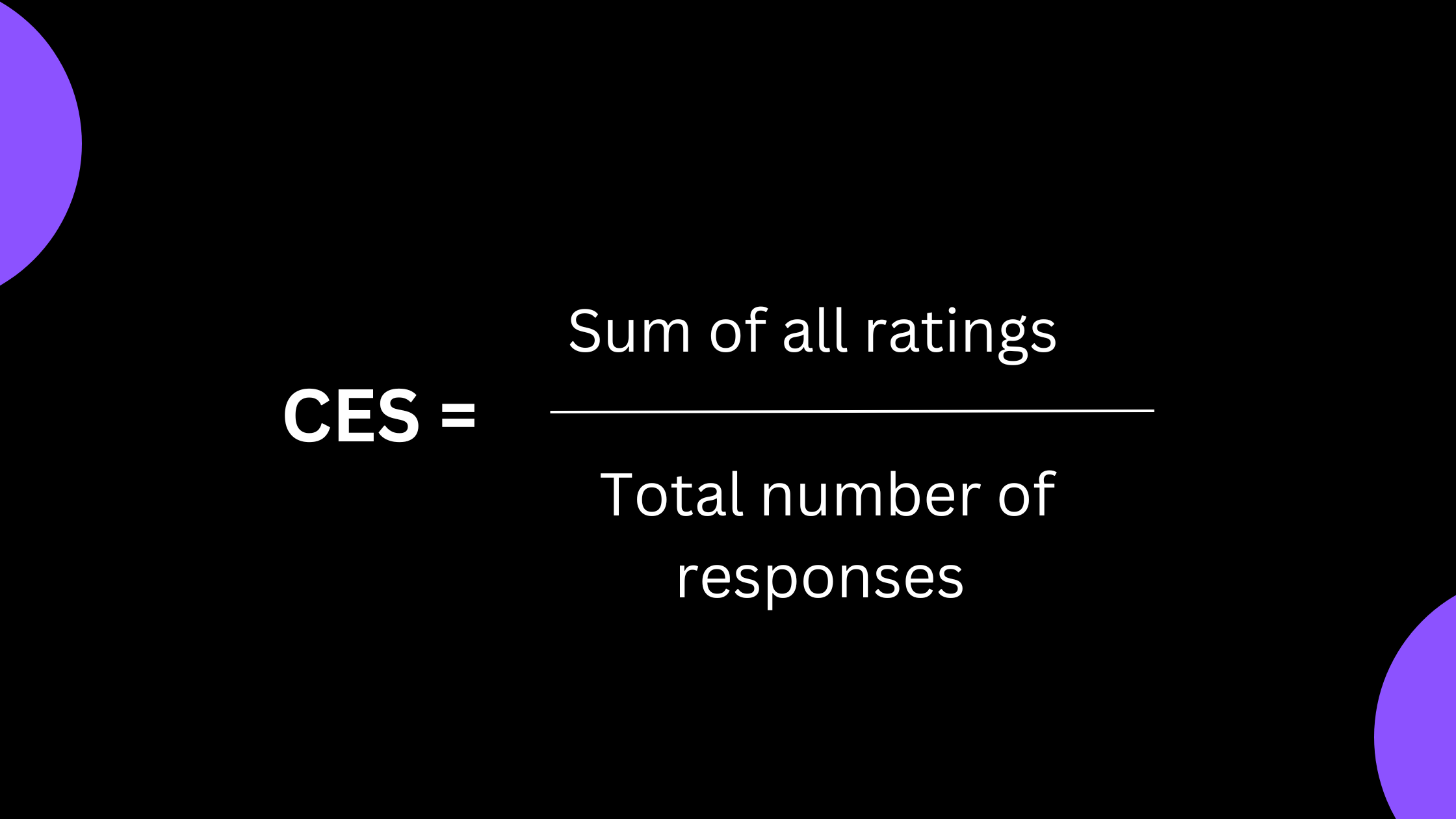 Customer Satisfaction Score formula