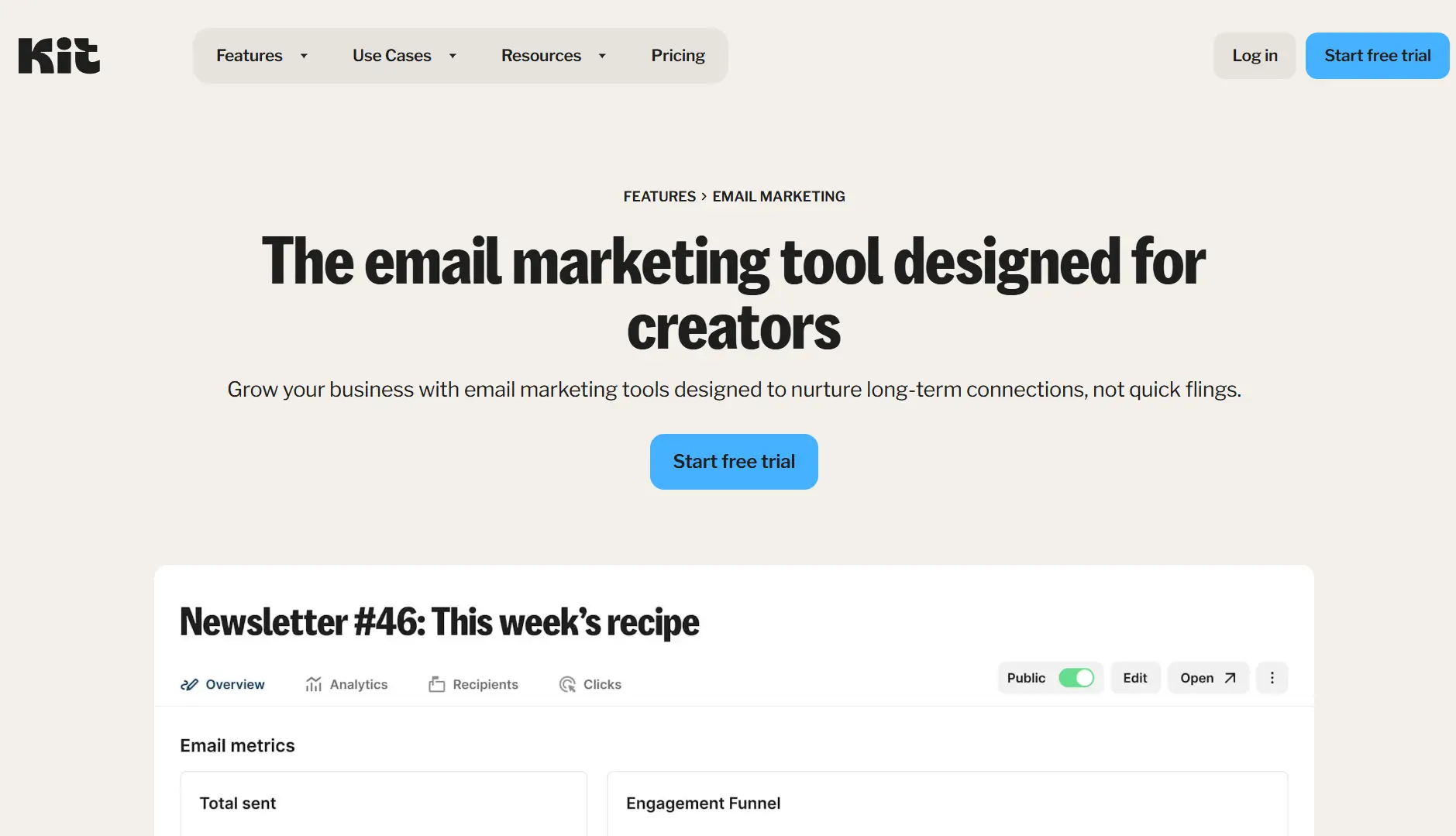 convertkit email marketing tool