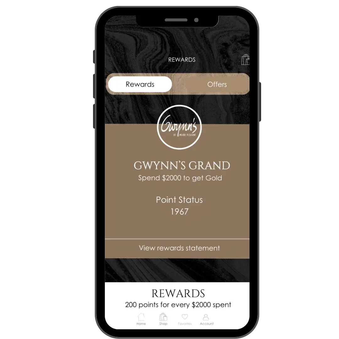 gwynn’s loyalty program