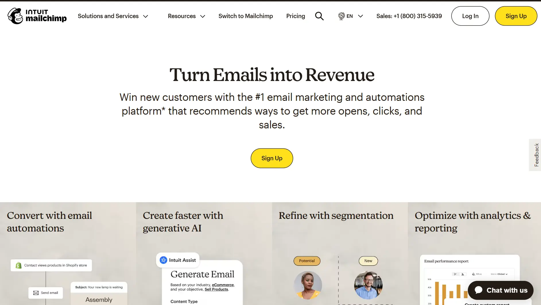 Mailchimp email marketing tool