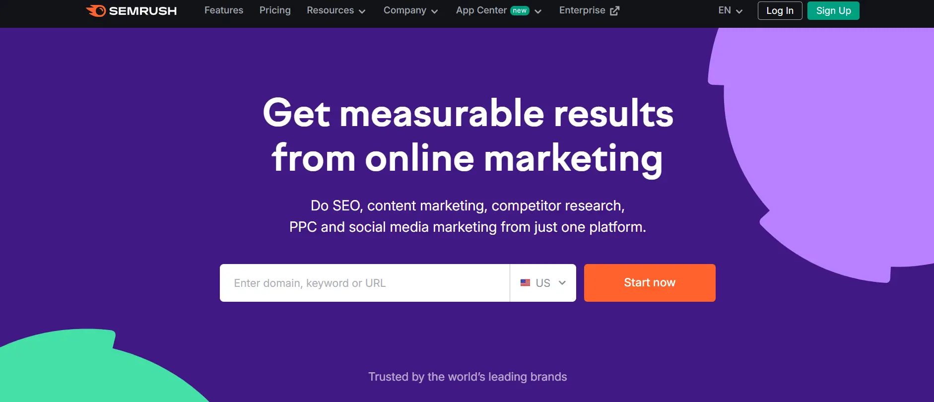 semrush SEO and SEM tool