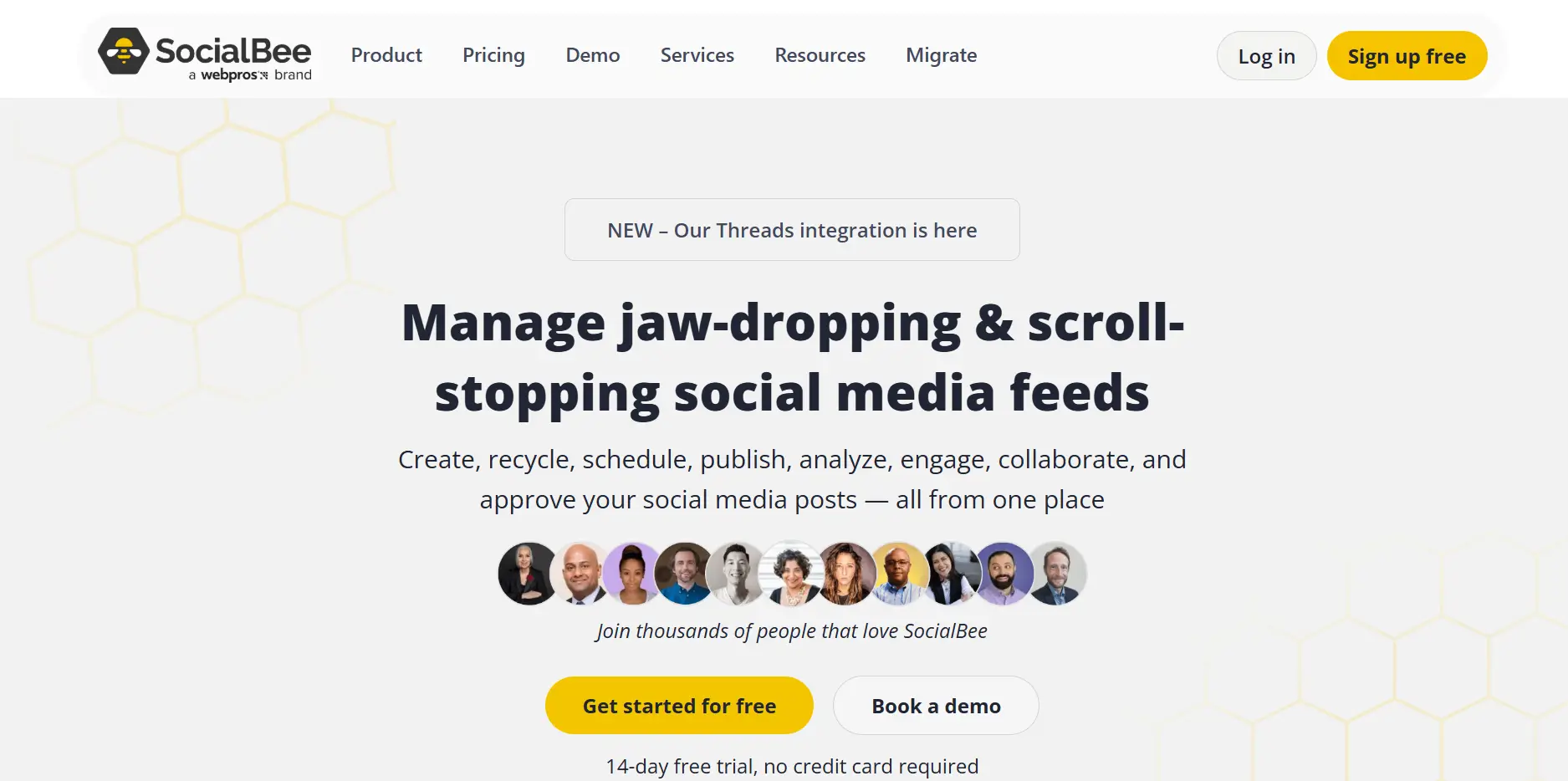 Socialbee Social Media marketing tool