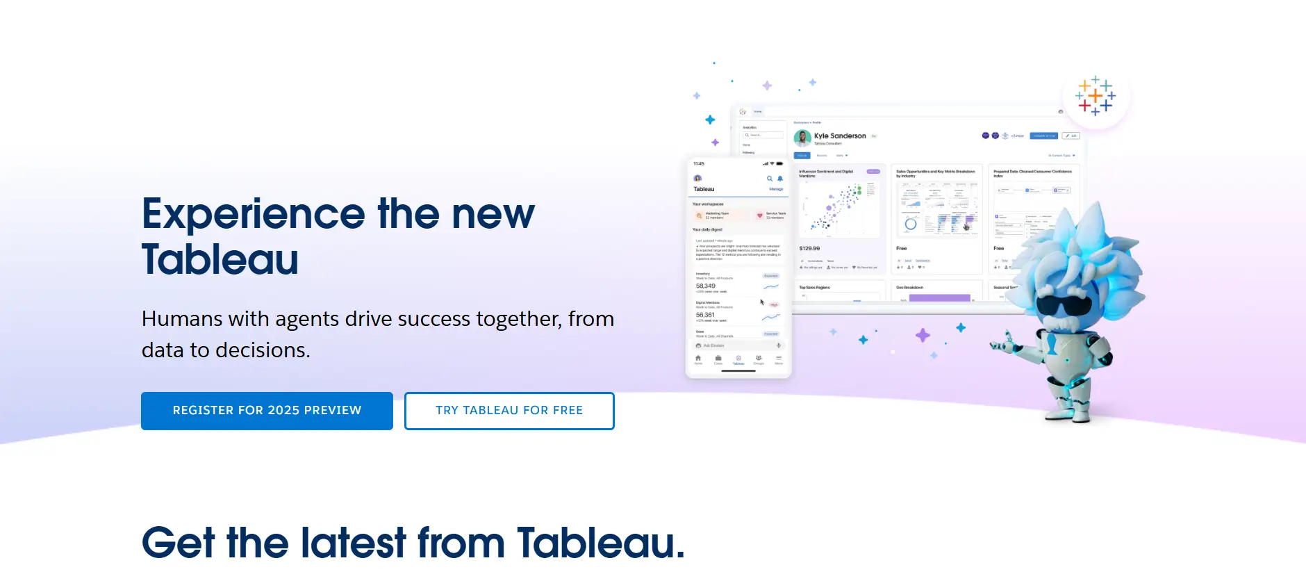 Tableau Analytics and Data Tools