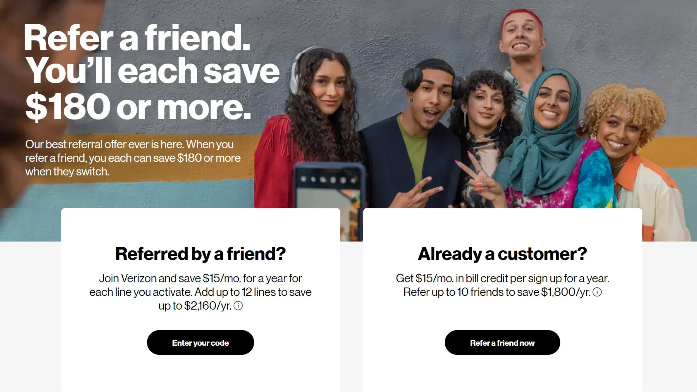 Verizon Referral program